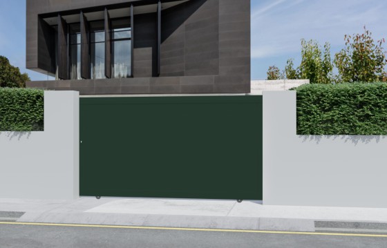 Portail aluminium coulissant LEONOR sur-mesure