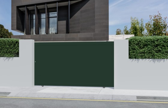 Portail aluminium coulissant LIANA sur-mesure