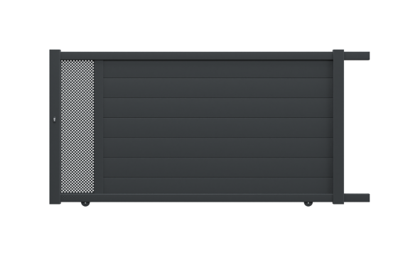 Portail aluminium coulissant LUZ sur-mesure