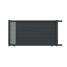 Portail aluminium coulissant LUZ sur-mesure