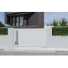 Portail aluminium coulissant LUZ sur-mesure