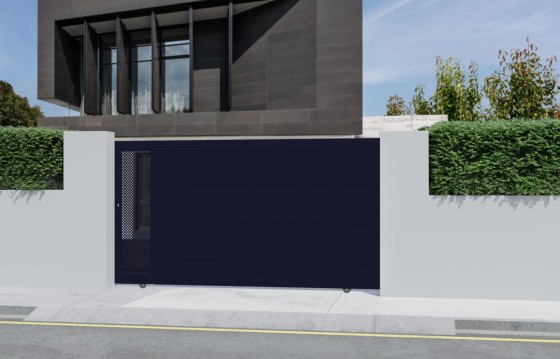 Portail aluminium coulissant LUZ sur-mesure