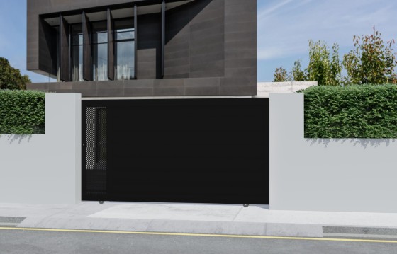 Portail aluminium coulissant LUZ sur-mesure