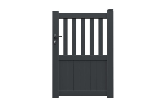 Portillon aluminium BRANCA standard 1m Gris