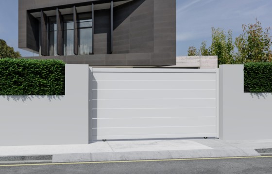 Portail aluminium coulissant ALVA sur-mesure
