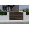 Portail aluminium coulissant ALVA sur-mesure