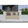 Portail aluminium coulissant BRANCA sur-mesure