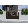 Portail aluminium coulissant BRANCA sur-mesure