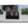 Portail aluminium coulissant BRANCA sur-mesure