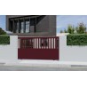 Portail aluminium coulissant BRANCA sur-mesure