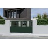Portail aluminium coulissant BRANCA sur-mesure