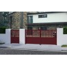 Portail aluminium battant BRANCA sur-mesure