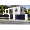 Portail aluminium coulissant JULIA sur-mesure