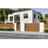 Portail aluminium coulissant JULIA sur-mesure