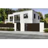 Portail aluminium coulissant JULIA sur-mesure