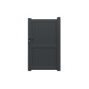 Portillon aluminium LIDIA standard 1m Gris
