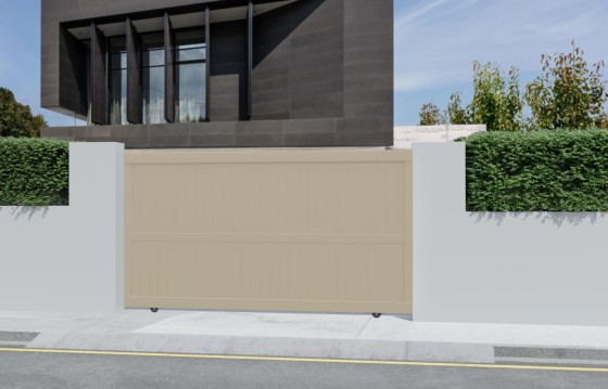 Portail aluminium coulissant LIDIA sur-mesure