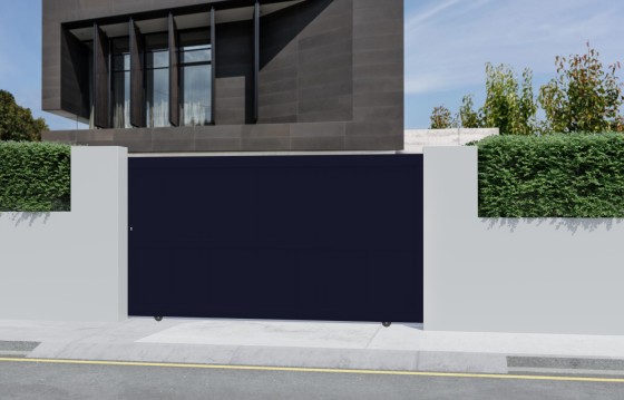 Portail aluminium coulissant LIDIA sur-mesure