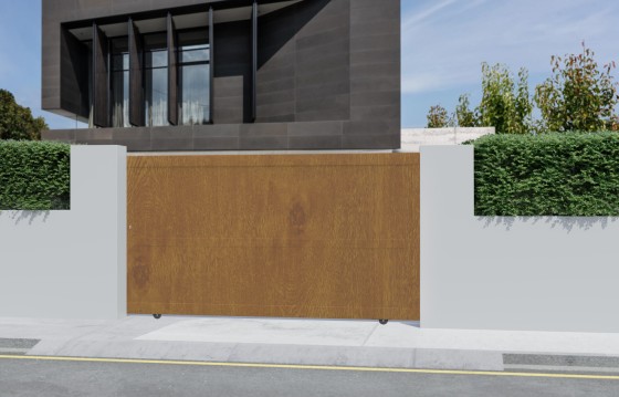 Portail aluminium coulissant LIDIA sur-mesure