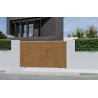 Portail aluminium coulissant LIDIA sur-mesure