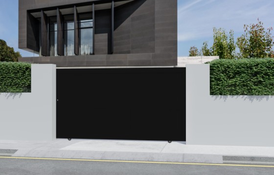Portail aluminium coulissant LIDIA sur-mesure