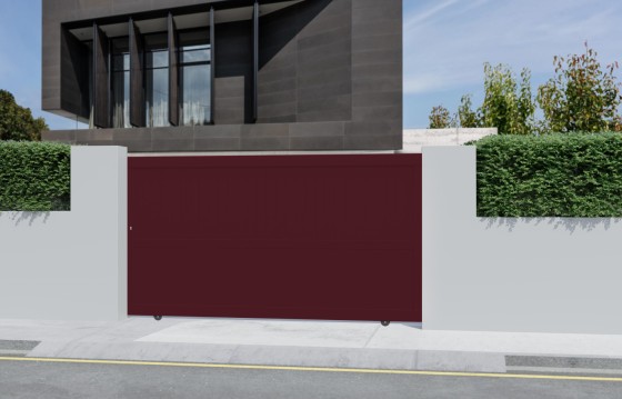 Portail aluminium coulissant LIDIA sur-mesure