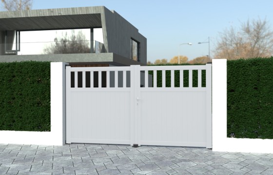 Portail aluminium battant VILMA sur-mesure