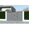 Portail aluminium battant DANA sur-mesure