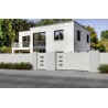 Portail aluminium coulissant DANA sur-mesure