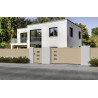 Portail aluminium coulissant DANA sur-mesure