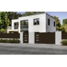 Portail aluminium coulissant DANA sur-mesure