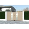 Portail aluminium battant MARA sur-mesure