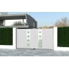 Portail aluminium battant MARA sur-mesure