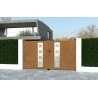Portail aluminium battant MARA sur-mesure