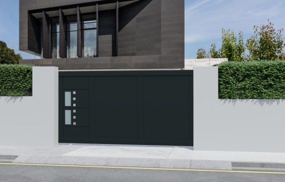 Portail aluminium coulissant TANIA...