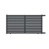 Portail aluminium coulissant CHANA standard 3,5m Gris
