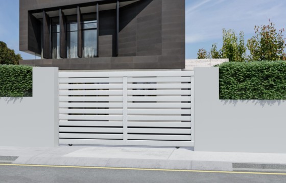 Portail aluminium coulissant CHANA sur-mesure