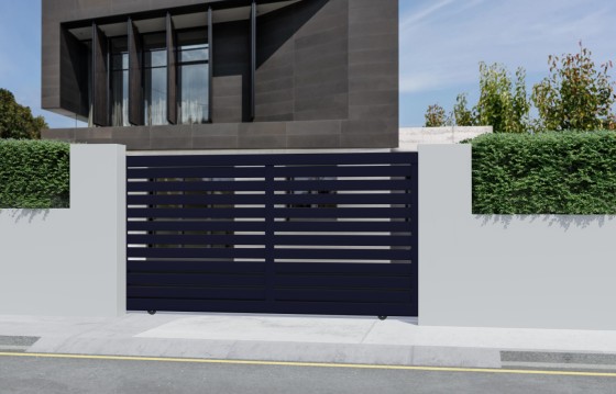 Portail aluminium coulissant CHANA sur-mesure