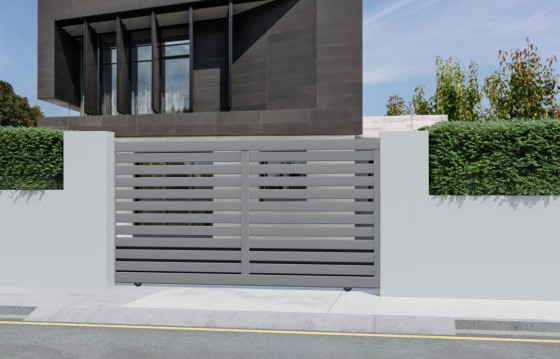 Portail aluminium coulissant CHANA sur-mesure
