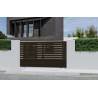 Portail aluminium coulissant CHANA sur-mesure