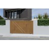 Portail aluminium coulissant DORA sur-mesure