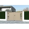 Portail aluminium battant FLOR sur-mesure