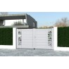 Portail aluminium battant FLOR sur-mesure