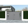 Portail aluminium battant FLOR sur-mesure