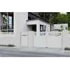 Portail aluminium battant FLORA sur-mesure