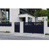 Portail aluminium battant FLORA sur-mesure