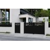 Portail aluminium battant FLORA sur-mesure