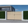 Portail aluminium battant JOANA sur-mesure