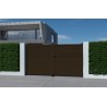 Portail aluminium battant JOANA sur-mesure