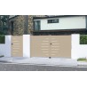 Portail aluminium battant LAUREA sur-mesure